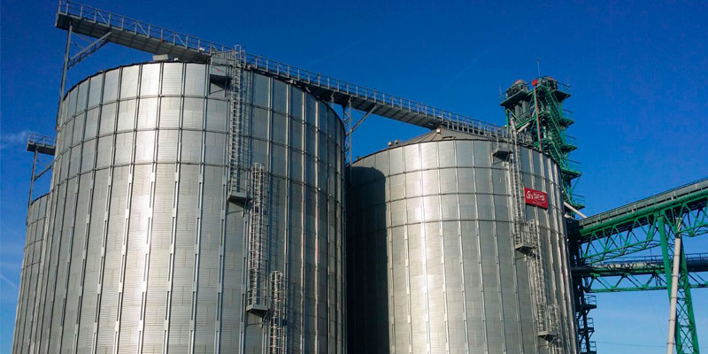 Grain hadling and storage facility Transservice